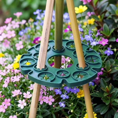 32 PCS Plant Support Connectors — No Collapse. No Tying. Just Stable Growth.