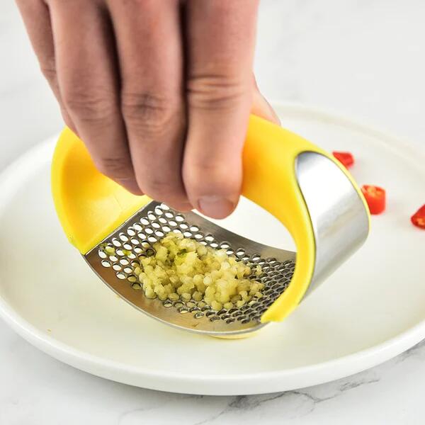 🔥Last Day Buy 1 Get 1 Free $9.99 Each🔥430 Stainless Steel Ring Garlic Press