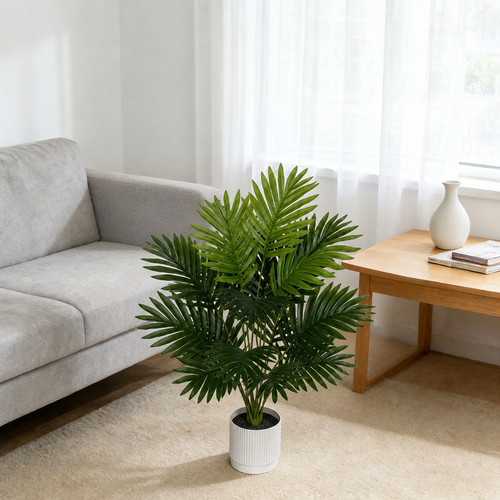 Artificial Areca Palm — Lifelike Indoor Plant Decor