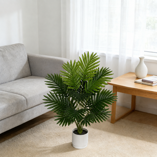 Artificial Areca Palm — Lifelike Indoor Plant Decor