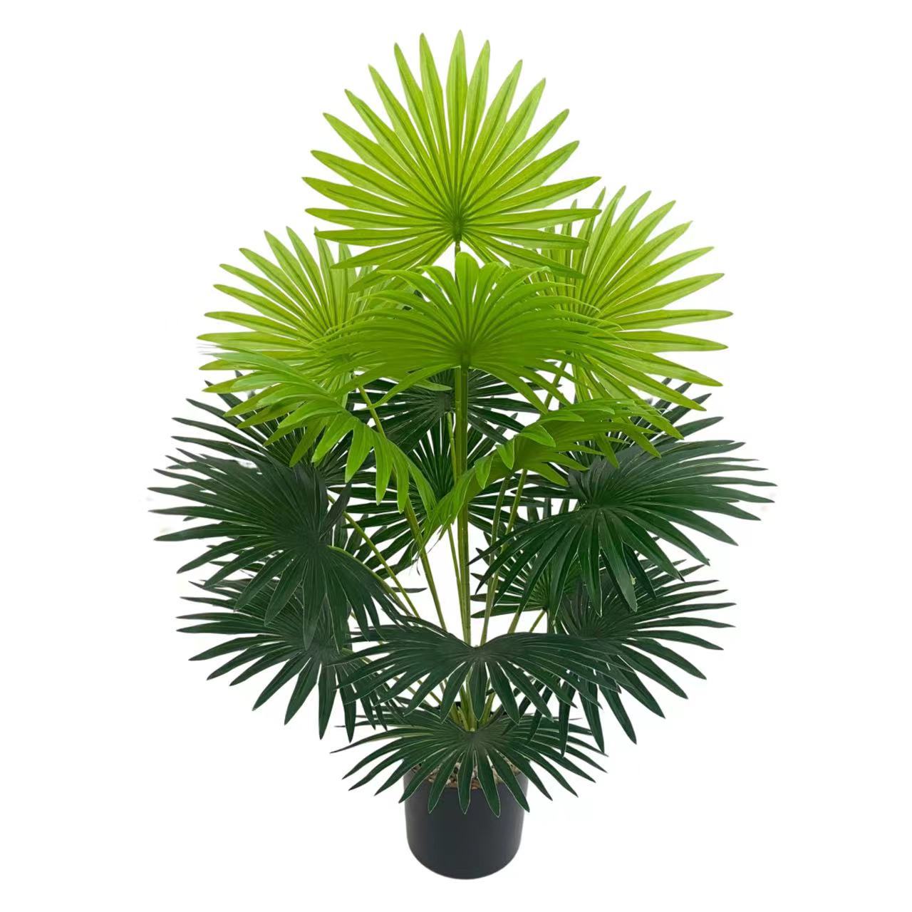12 Leaves Artificial Fan Palm Tree