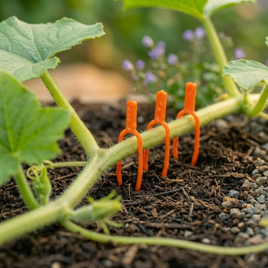 Plant Fixing Stakes (100 PCS) — Secure Vine Control for Healthier Growth
