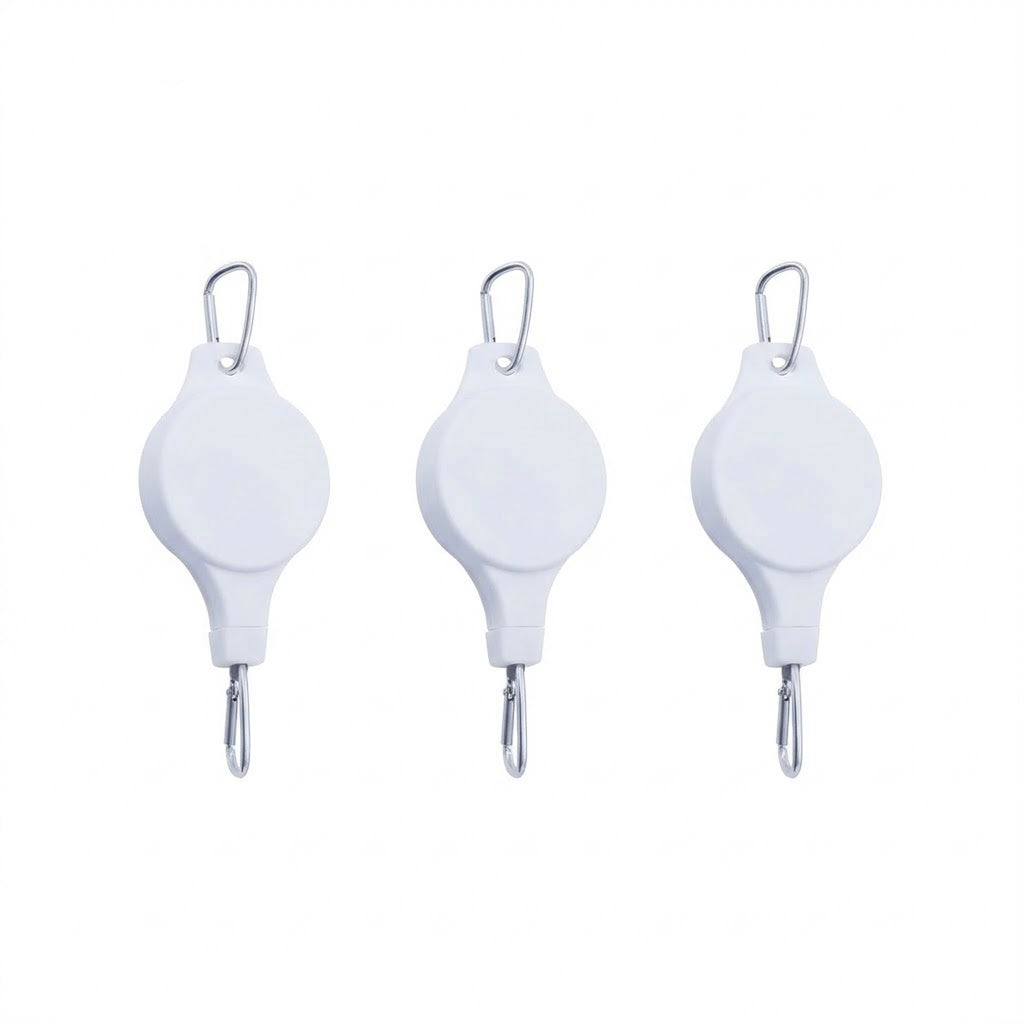 Adjustable Plant Hanger (3-Pack) — No Ladder Needed, Easy Reach System