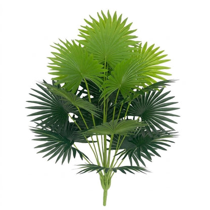 12 Leaves Artificial Fan Palm Tree